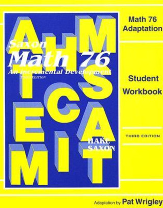 Könyv MATH 76 ADAPTATION STUDENT GUI Stephen Hake