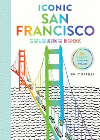 Kniha ICONIC SAN FRANCISCO COLOR BK Emily Isabella