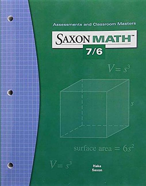 Könyv SAXON MATH 7/6 Various