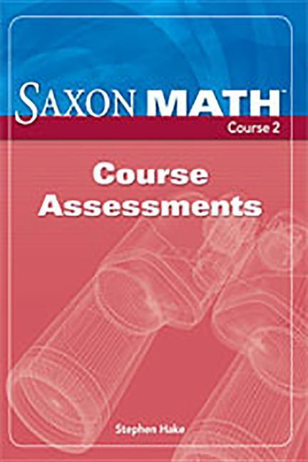Carte Saxon Math Course 2: Assessments Various