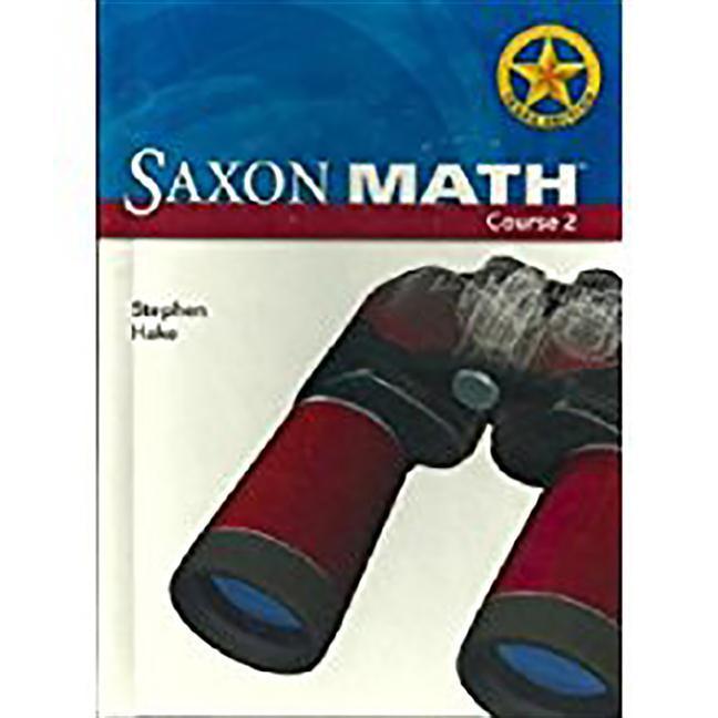 Carte SAXON MATH COURSE 2 TEXAS Various
