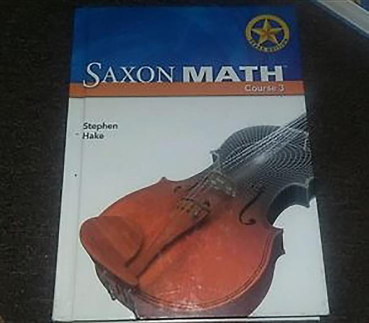 Kniha SAXON MATH COURSE 3 TEXAS Various