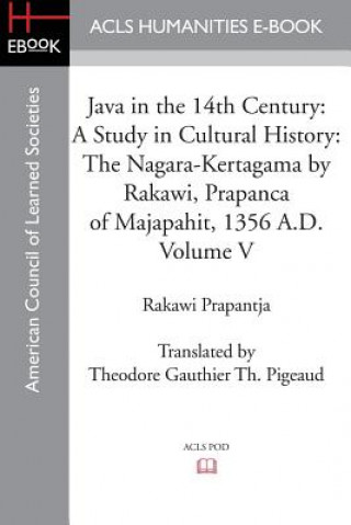 Kniha Java in the 14th Century Rakawi Prapantja