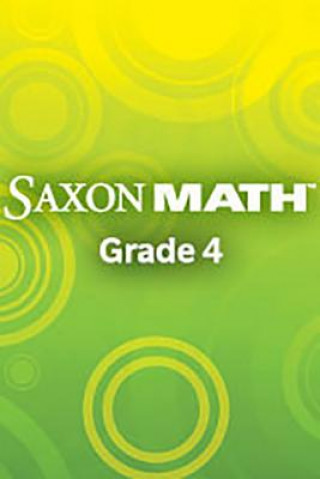 Kniha SAXON MATH INTERMEDIATE 4 Hake