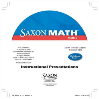 Kniha SAXON MATH K Larson