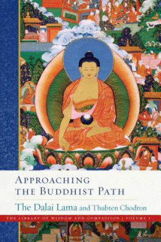 Kniha Approaching the Buddhist Path Dalai Lama