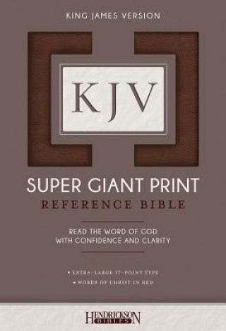 Книга KJV Super Giant Print Bible Hendrickson Bibles