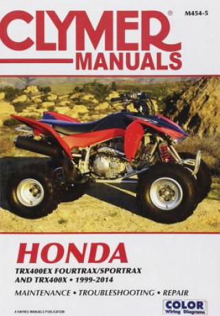 Книга Honda TRX400Ex Fourtrax/Sportrax Clymer Motorcycle Penton