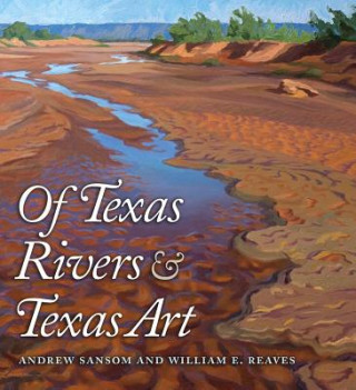 Carte Of Texas Rivers and Texas Art Andrew Sansom