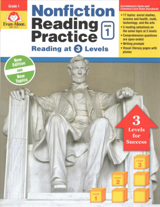 Kniha Nonfiction Reading Practice, Grade 1 Teacher Resource Evan-Moor Educational Publishers