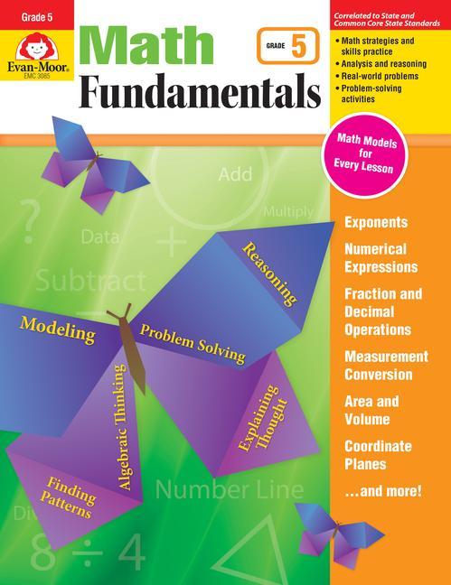 Könyv Math Fundamentals, Grade 5 Teacher Resource Evan-Moor Educational Publishers