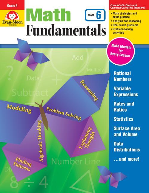 Kniha Math Fundamentals, Grade 6 Teacher Resource Evan-Moor Educational Publishers