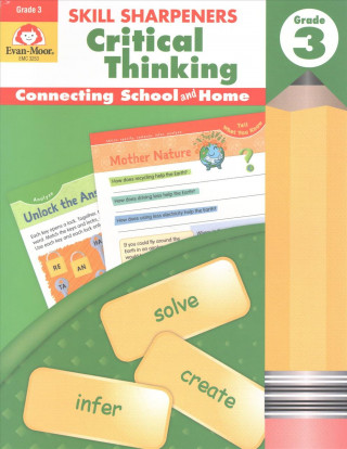 Kniha Skill Sharpeners: Critical Thinking, Grade 3 Workbook Evan-Moor Educational Publishers