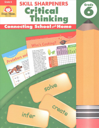 Книга Skill Sharpeners: Critical Thinking, Grade 6 Workbook Evan-Moor Educational Publishers