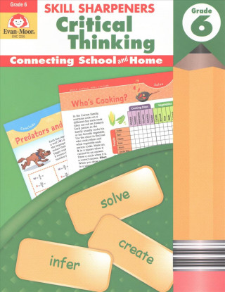 Kniha Skill Sharpeners: Critical Thinking, Grade 6 Workbook Evan-Moor Educational Publishers