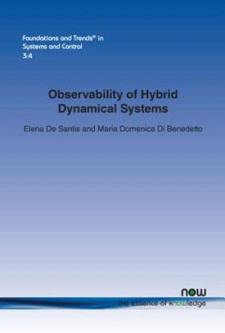 Книга Observability of Hybrid Dynamical Systems De Santis Elena