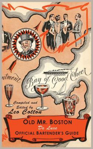 Carte Old Mr. Boston Deluxe Official Bartender's Guide Leo Cotton