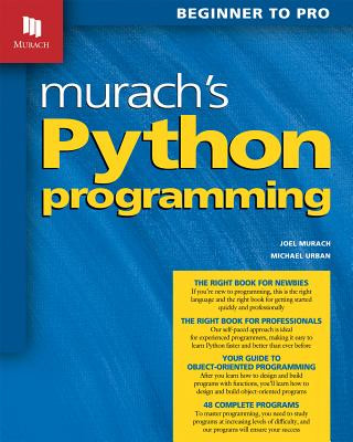Carte Murach's Python Programming Joel Murach