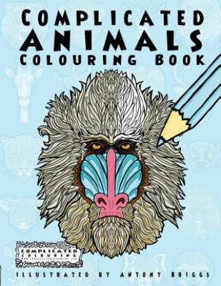 Carte Complicated Animals Complicated Colouring