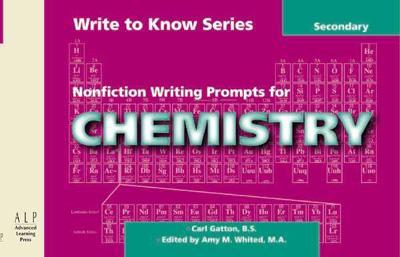 Książka Nonfiction Writing Prompts for Chemistry: Secondary Amy Whited