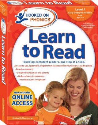 Könyv Hooked on Phonics Learn to Read - Level 1, Volume 1: Early Emergent Readers (Pre-K Ages 3-4) Hooked on Phonics