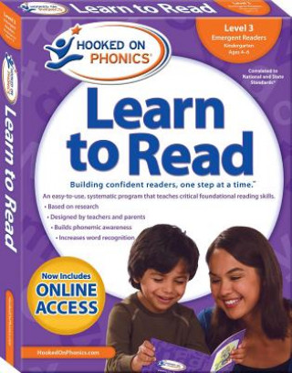 Книга Hooked on Phonics Learn to Read - Level 3, 3: Emergent Readers (Kindergarten Ages 4-6) Hooked on Phonics