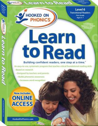 Kniha Hooked on Phonics Learn to Read - Level 6, 6: Transitional Readers (First Grade Ages 6-7) Hooked on Phonics