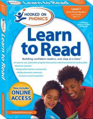 Carte Hooked on Phonics Learn to Read - Level 7, 7: Early Fluent Readers (Second Grade Ages 7-8) Hooked on Phonics