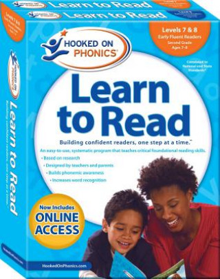 Carte Hooked on Phonics Learn to Read - Levels 7&8 Complete, Volume 4: Early Fluent Readers (Second Grade Ages 7-8) Hooked on Phonics