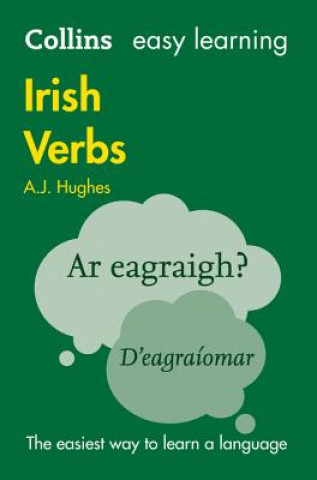 Kniha Easy Learning Irish Verbs A. J. Hughes