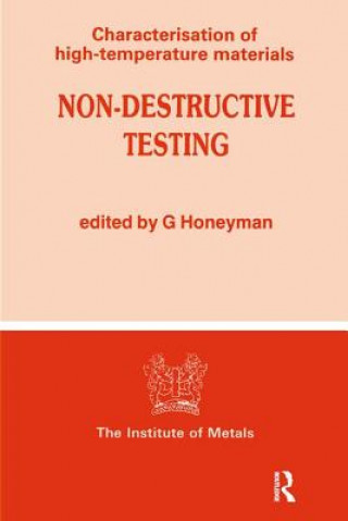 Kniha Non-Destructive Testing 