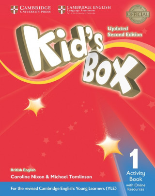 Книга Kid's Box Level 1 Activity Book with Online Resources British English Caroline Nixon