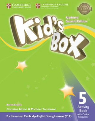 Книга Kid's Box Level 5 Activity Book with Online Resources British English Caroline Nixon