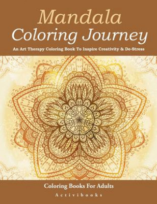 Kniha Mandala Coloring Journey ACTIVIBOOKS