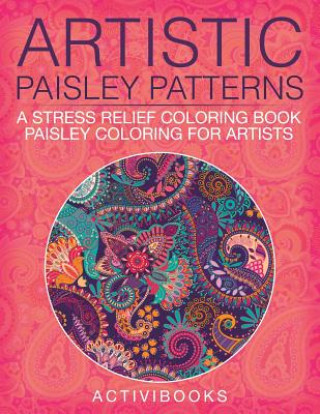 Book Artistic Paisley Patterns ACTIVIBOOKS