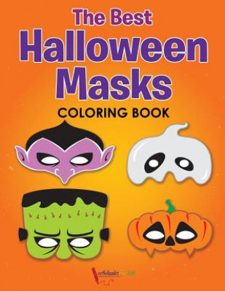 Carte Best Halloween Masks Coloring Book ACTIVIBOOK FOR KIDS