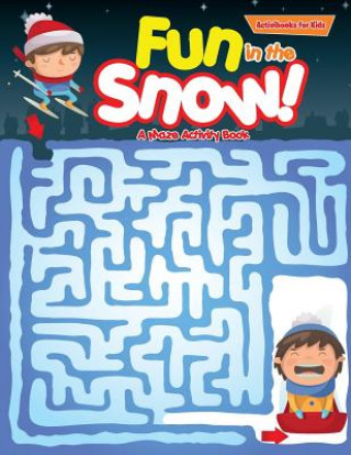 Carte Fun in the Snow! A Maze Activity Book ACTIVIBOOK FOR KIDS