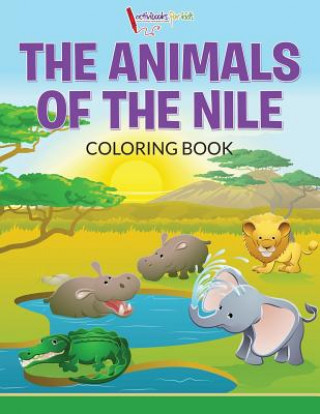 Kniha Animals of the Nile Coloring Book ACTIVIBOOK FOR KIDS