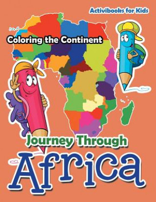 Kniha Journey Through Africa ACTIVIBOOK FOR KIDS
