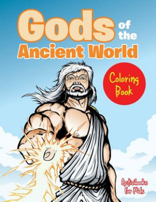 Książka Gods of the Ancient World Coloring Book ACTIVIBOOK FOR KIDS