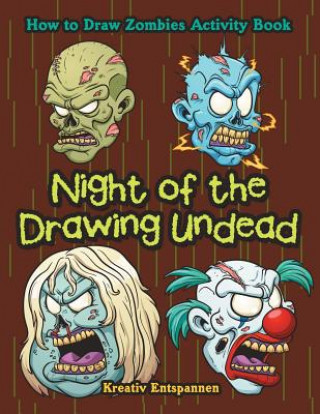 Book Night of the Drawing Undead KREATIV ENTSPANNEN