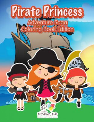 Kniha Pirate Princess KREATIVE KIDS