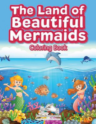 Buch Land of Beautiful Mermaids Coloring Book KREATIV ENTSPANNEN