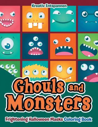 Książka Ghouls and Monsters KREATIV ENTSPANNEN