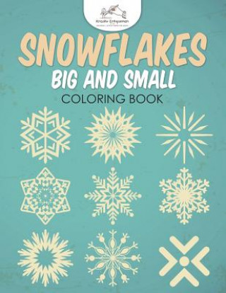 Buch Snowflakes Big and Small Coloring Book KREATIV ENTSPANNEN