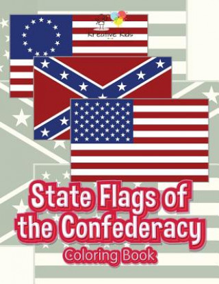 Könyv State Flags of the Confederacy Coloring Book KREATIVE KIDS