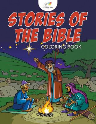 Książka Stories of the Bible Coloring Book KREATIVE KIDS