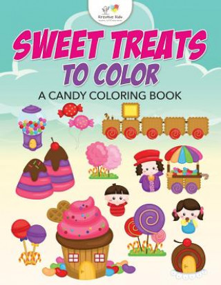 Carte Sweet Treats to Color, a Candy Coloring Book KREATIVE KIDS