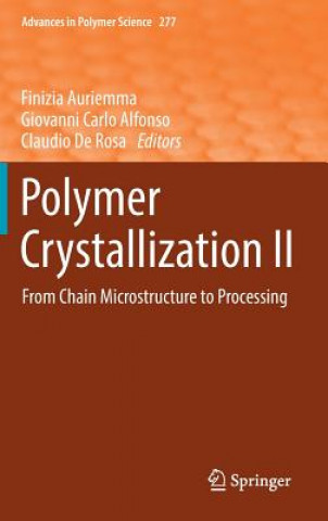 Kniha Polymer Crystallization II Giovanni Carlo Alfonso