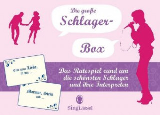 Hra/Hračka Die große Schlager-Box SingLiesel Verlag
